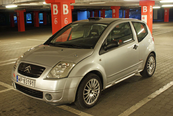 Citroen C2 Vts 1.6 16V Małą A-Grupa Ok. 130 Km